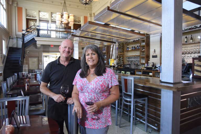 Vault Wine Bar showcases Historic Bank Vault and Local Owners