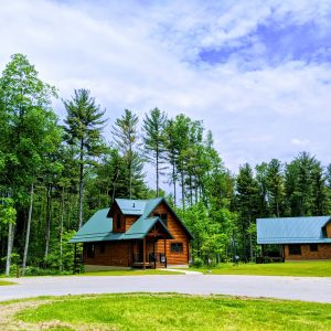 Pleasant Hill Lake Park Deluxe Log Cabins