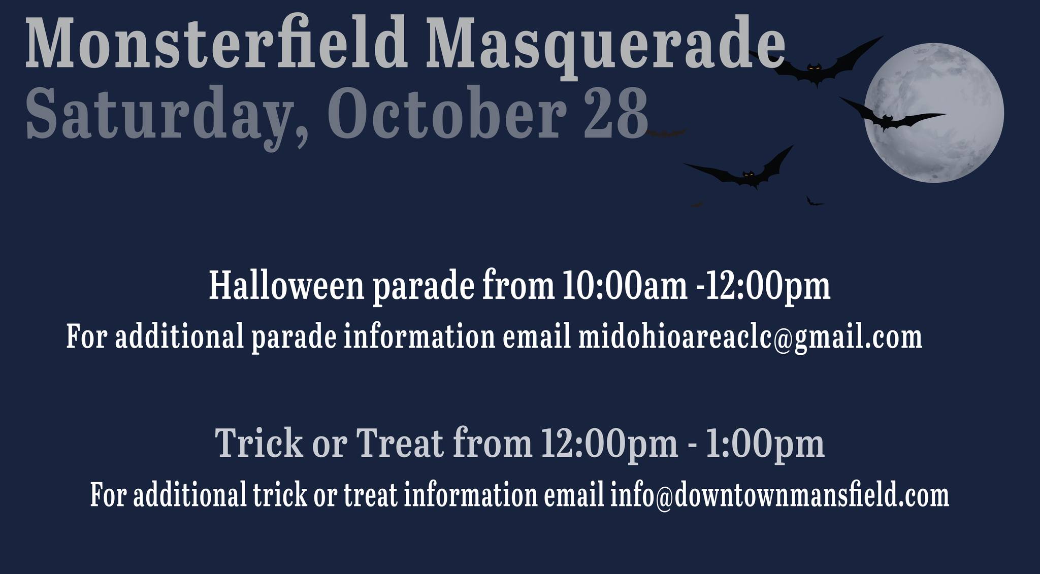 Mansfield Halloween Parade Destination Mansfield