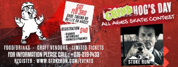 Grindhog’s Day | All Ages Skate Contest at Stoke Run Action Sports Park