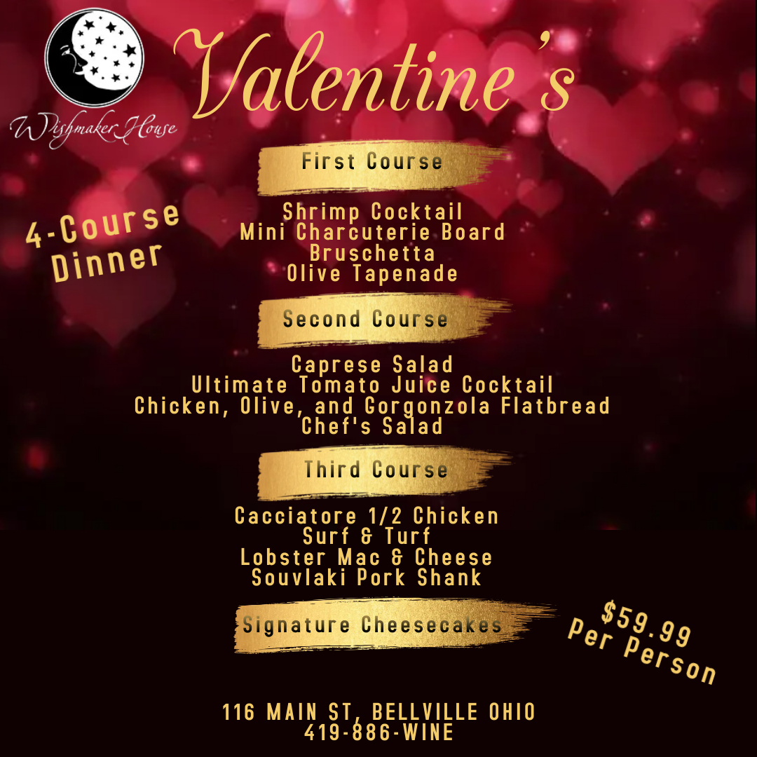 Valentine’s Day 4-Course Dinner