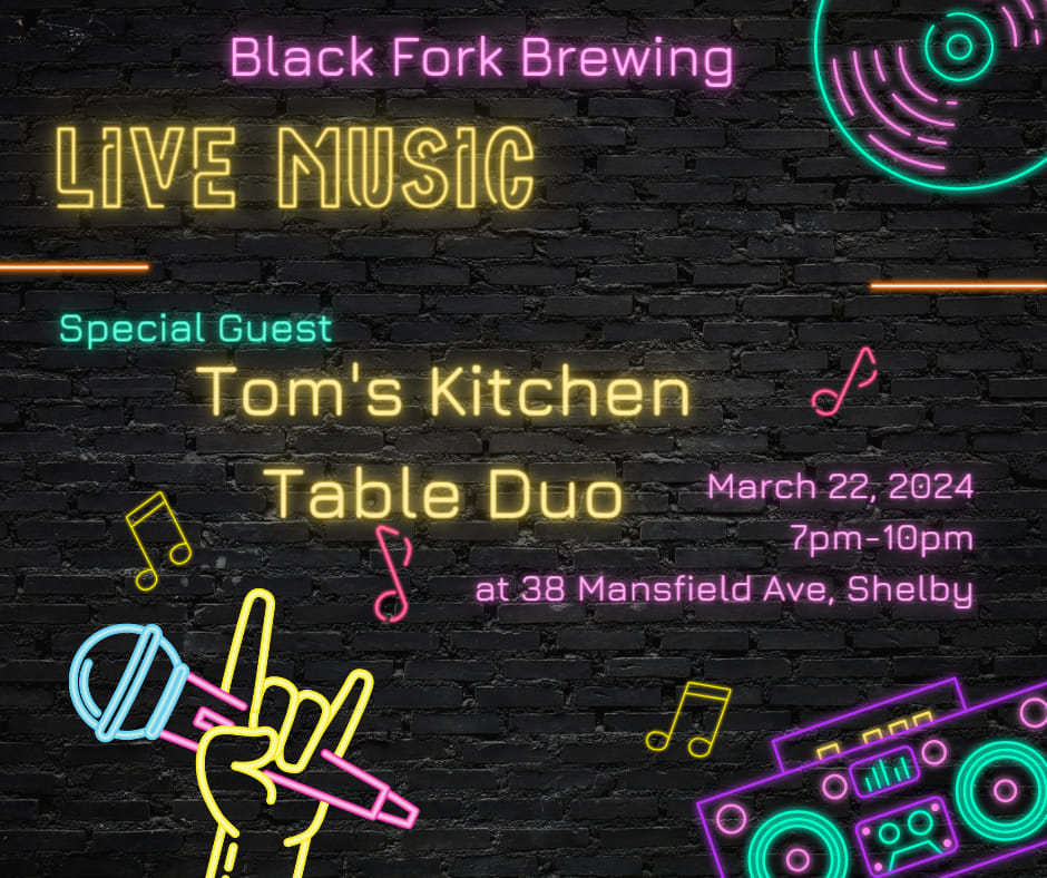 Live Music with Tom’s Kitchen Table Acoustic Duo