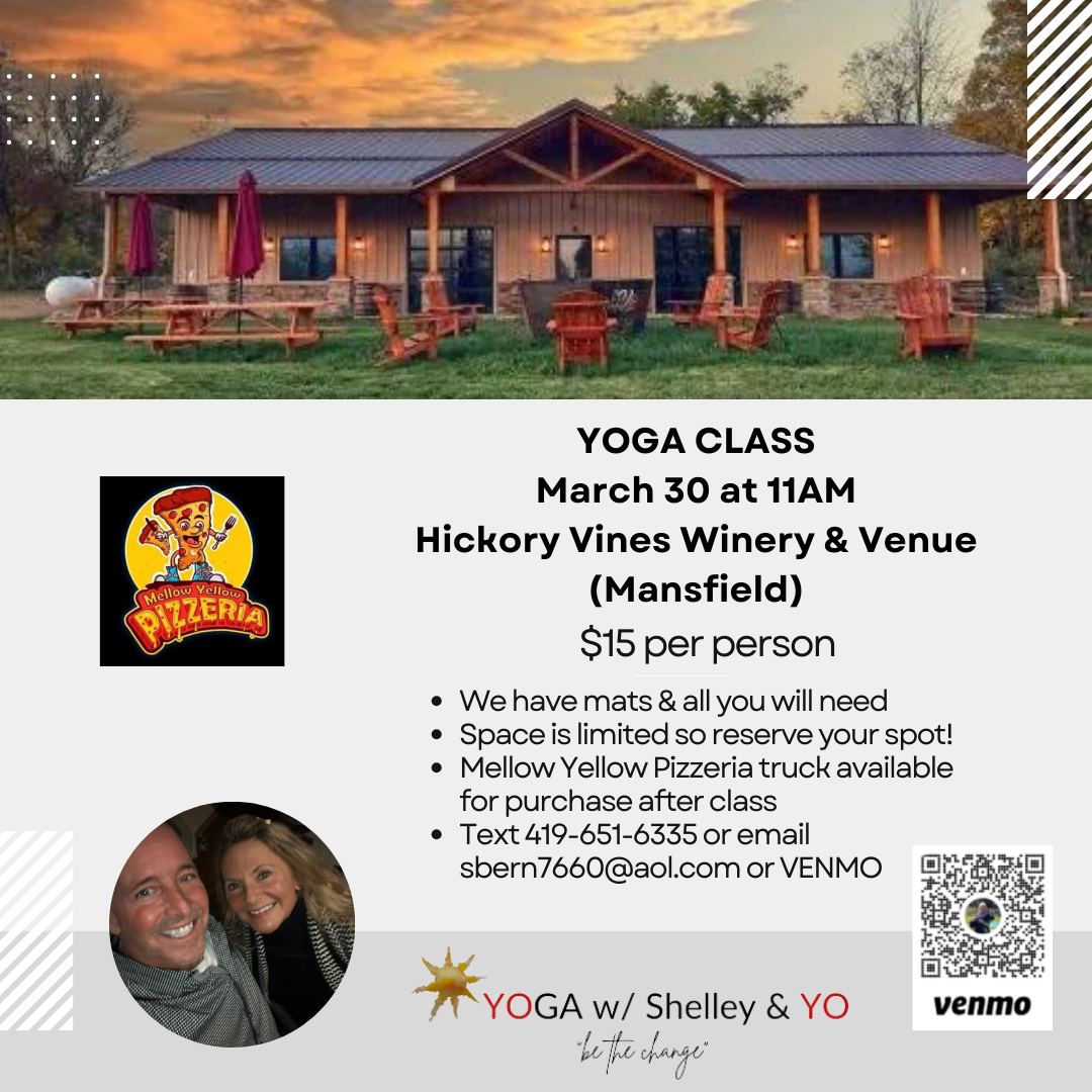 Yoga Class at Hickory Vines Winery & Venue