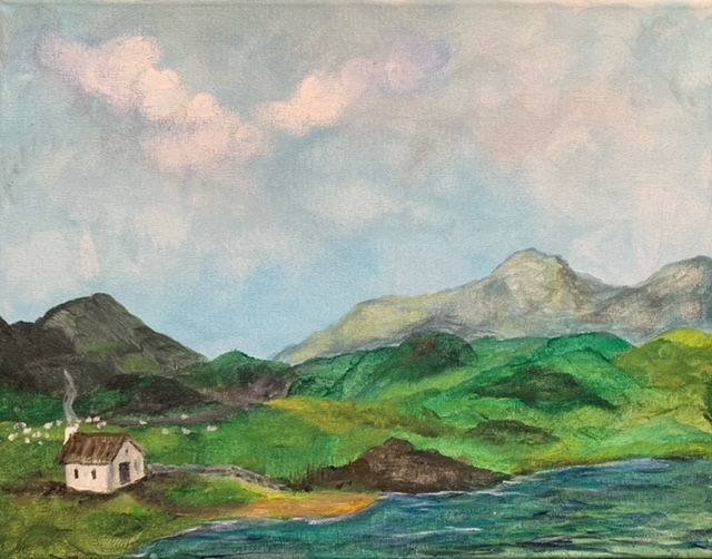 Irish Spring Landscape Painting