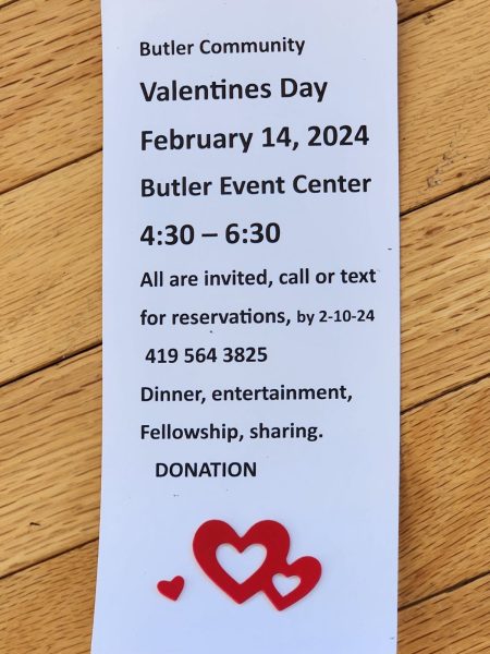 Butler Community Valentines Day Dinner