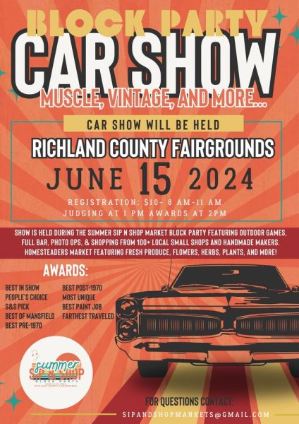 Block Party Car Show at Richland County Fairgrounds