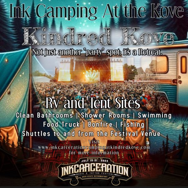 Inkcarceration Camping at Kindred Kove