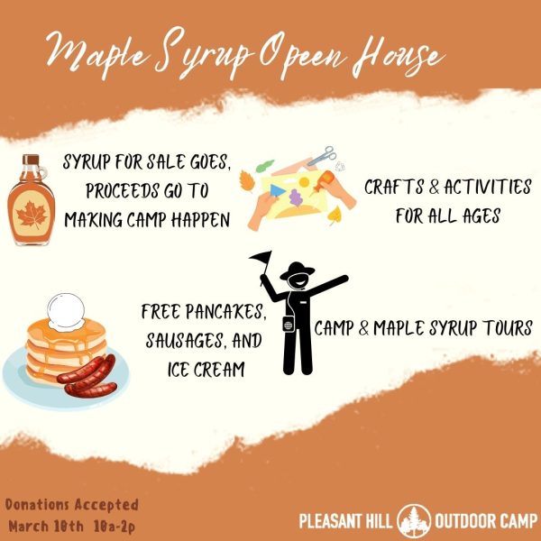 Maple Syrup Open House at Pleasant Hill Outdoor Camp