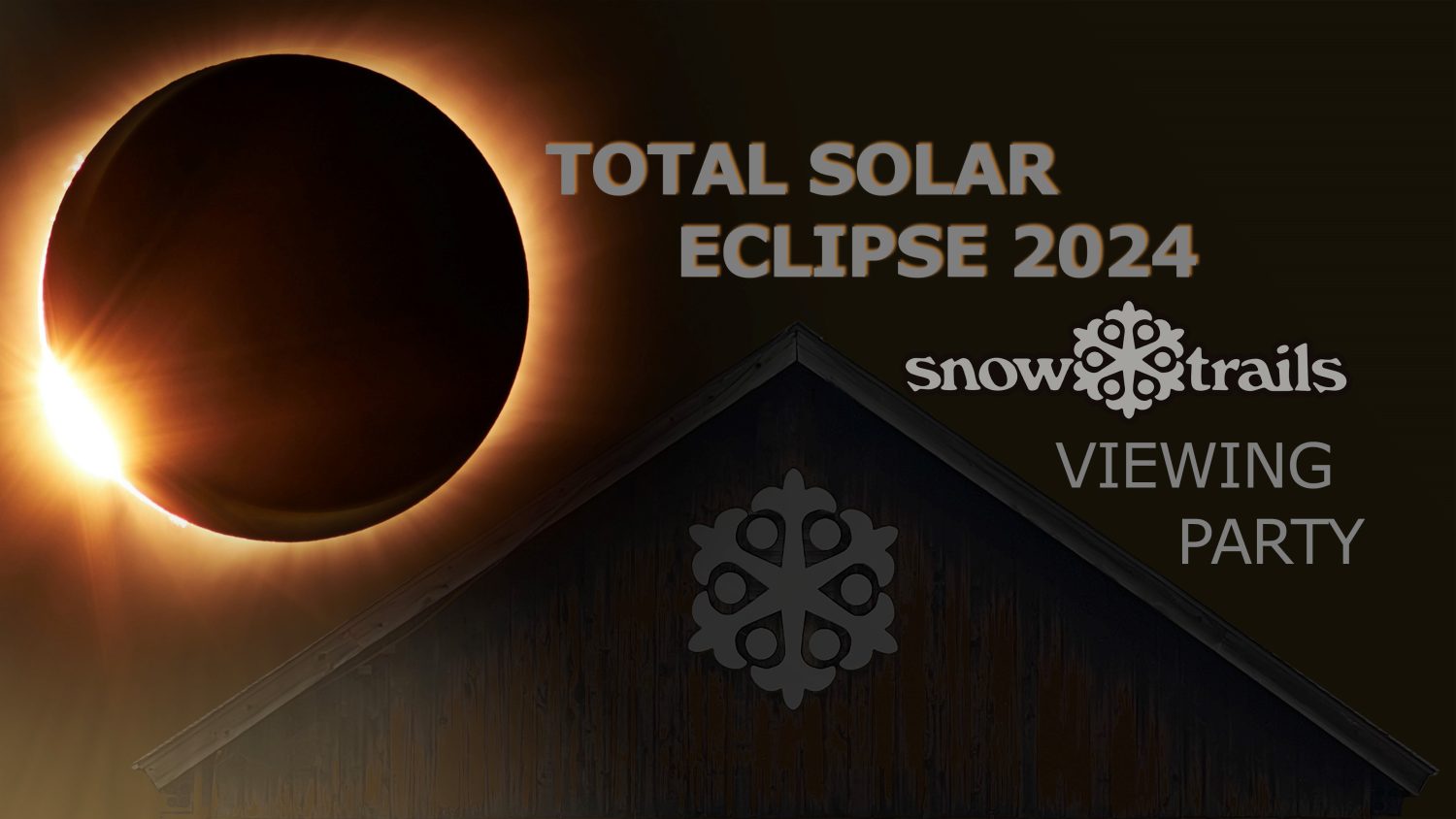 Eclipse Viewing Party at Snow Trails