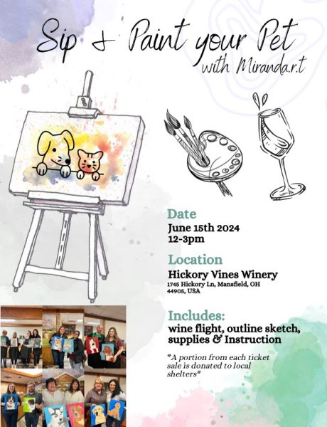 Sip & Paint your Pet at Hickory Vines Winery & Venue