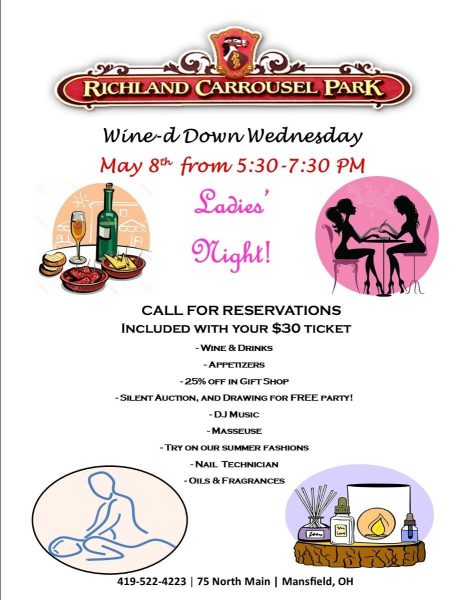Wine-d Down Wednesday at the Richland Carrousel Park