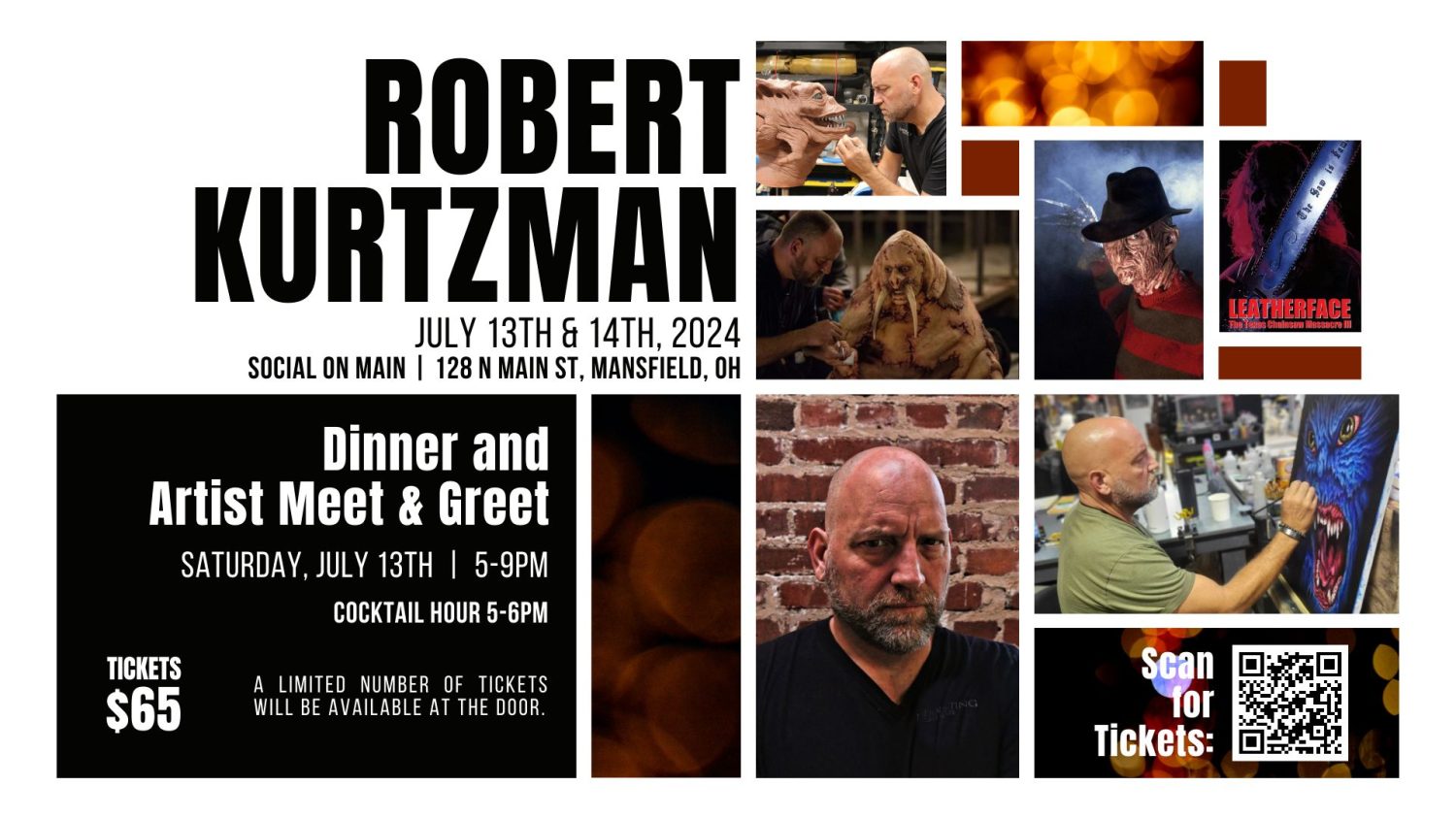 Robert Kurtzman | Dinner and Artist Meet & Greet