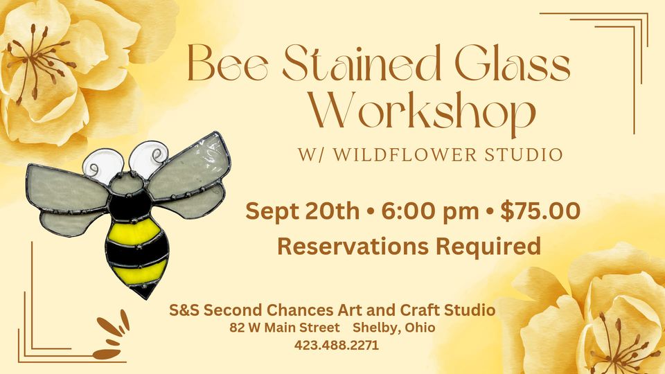 Honey Bee Stained Glass Workshop