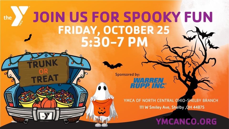 YMCA Trunk or Treat at Shelby Branch-YMCA of North Central Ohio