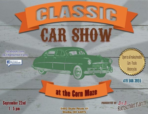 Classic Car Show at the Corn Maze