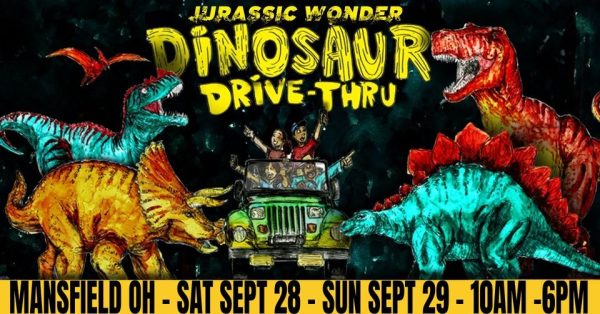 Dinosaur Drive-Thru at the Richland County Fairgrounds