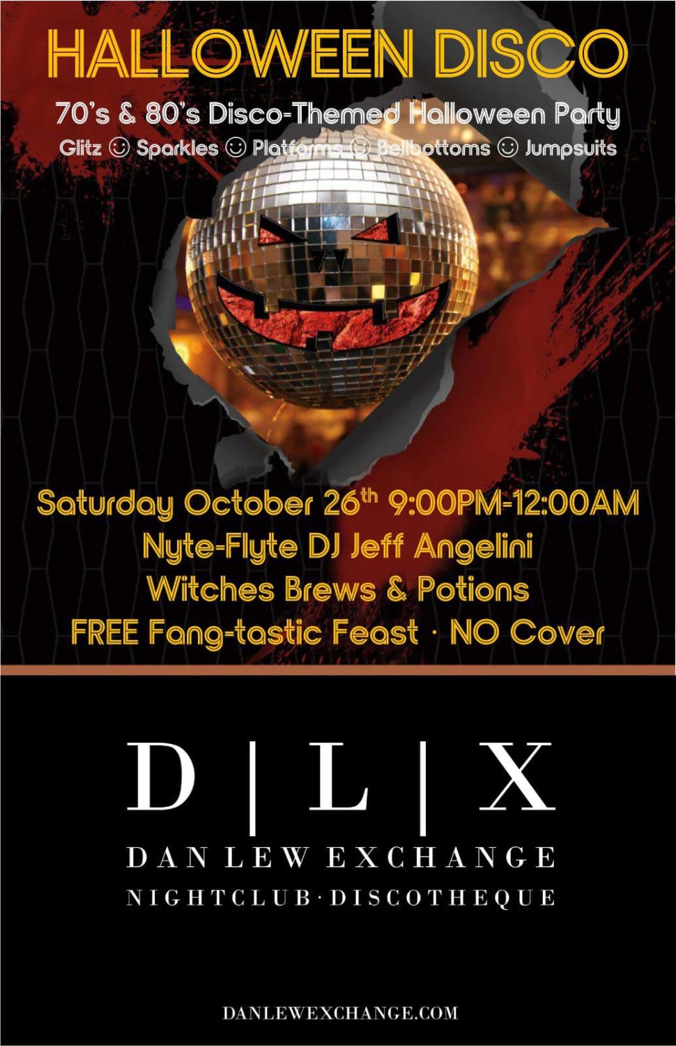 Halloween Disco at DLX