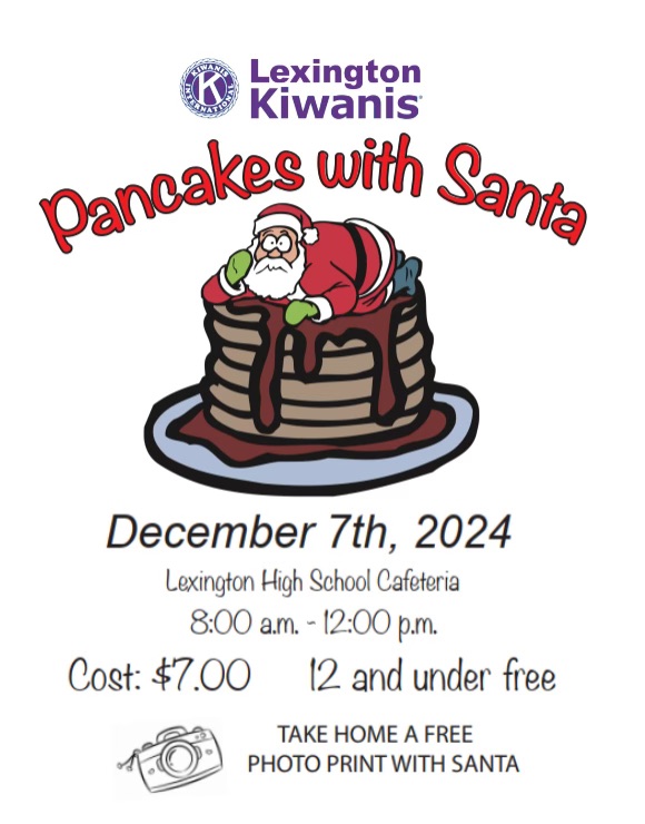 Pancakes with Santa at Lexington High School