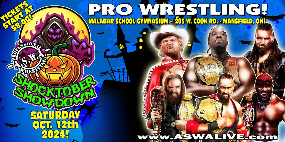 Live Pro Wrestling: ASWA Shocktober Showdown 2024!