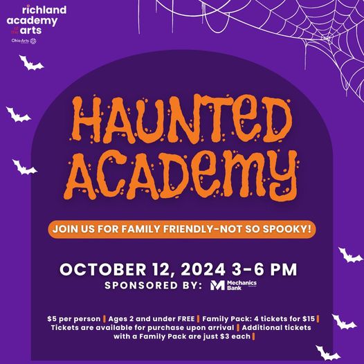 Haunted Academy at Richland Academy of the Arts