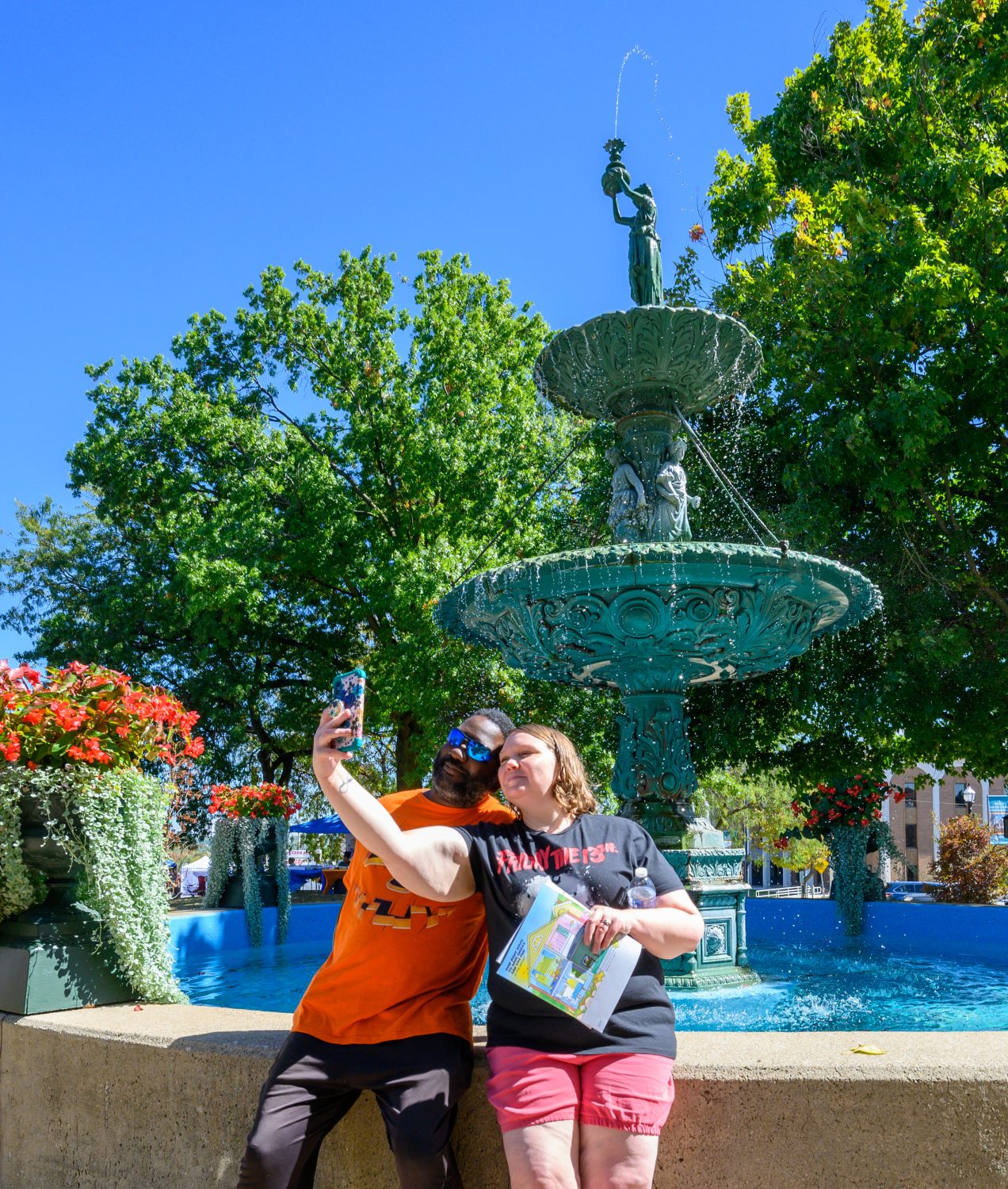 Vasbinder Fountain Re-Dedication