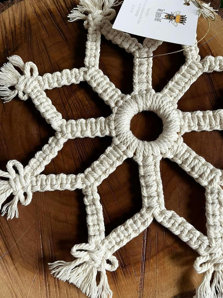 Let It Snow Macramé Class