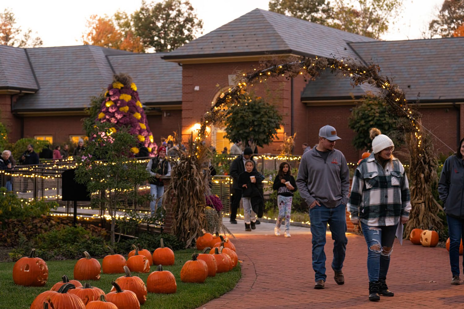 Pumpkin Glow at Kingwood Center Gardens