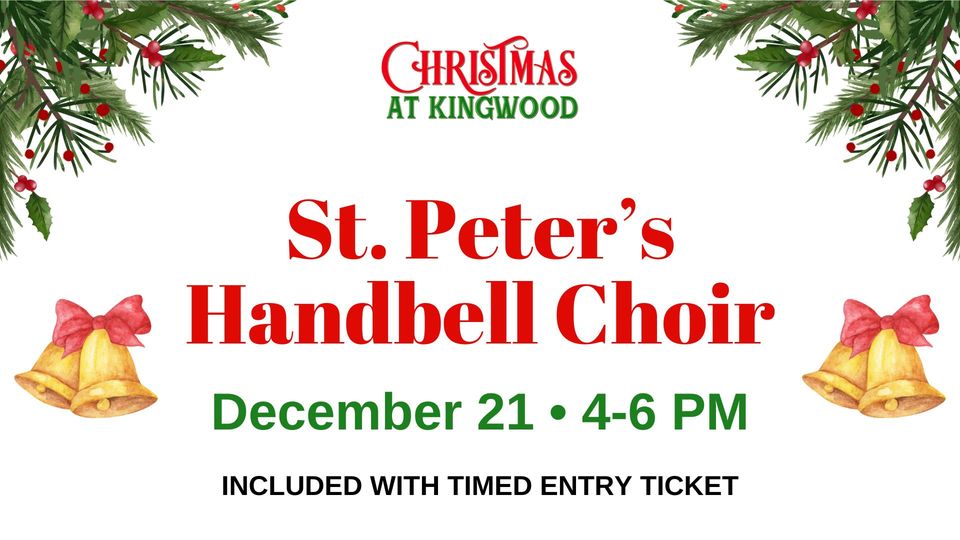 St. Peter’s Handbell Choir at Kingwood Center Gardens