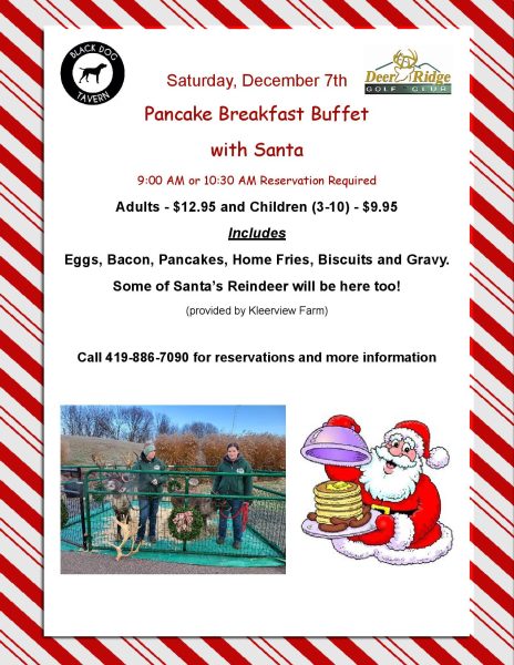 Breakfast with Santa at Black Dog Tavern