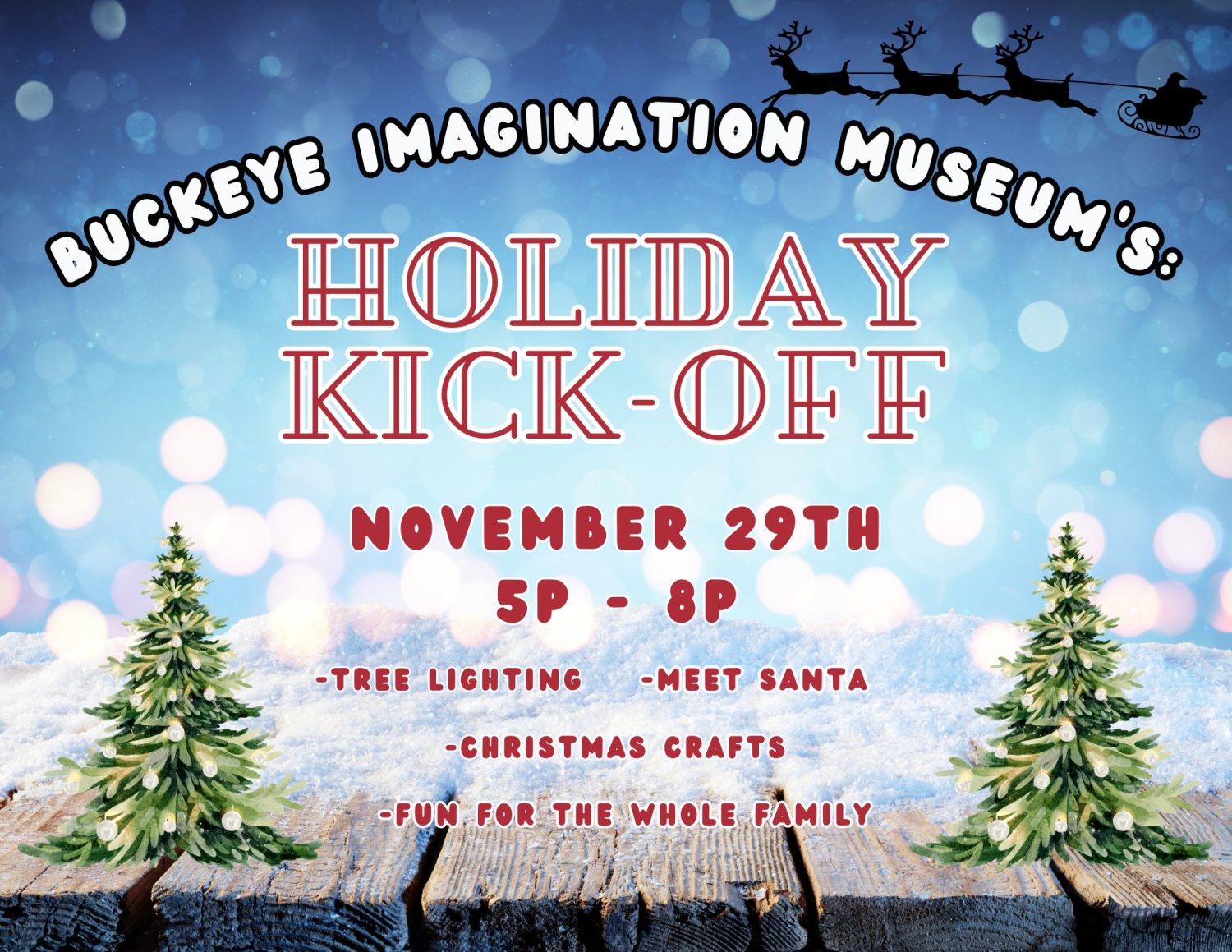 Buckeye Imagination Museum Holiday Kick-Off