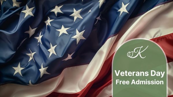 Veterans Day – Free Admission at Kingwood Center Gardens