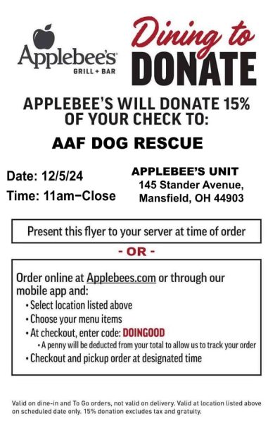 Dine for Dogs