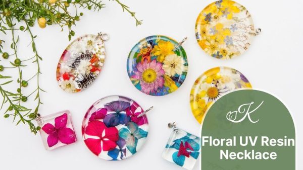 Working with Resin: Floral UV Resin Necklace at Kingwood Center Gardens