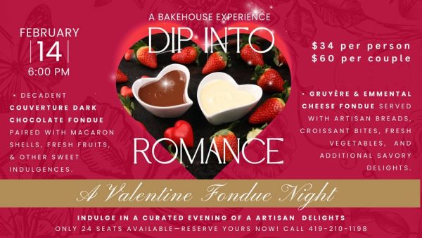 Dip into Romance: A Valentine Fondue Bakehouse Experience