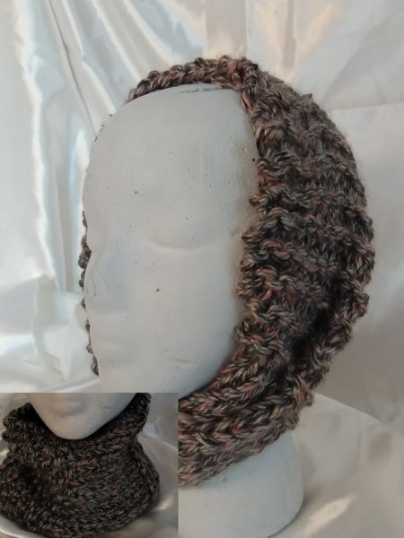 Warm Knitted Cowl for Beginners at Burton Park