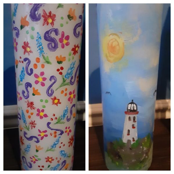 Family Craft Night- Candle Painting