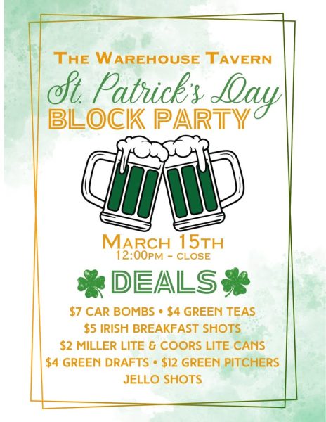 St. Patrick’s Day Block Party