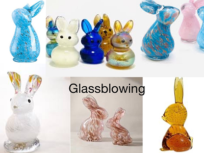  Glass Blowing – Glass Bunny Sculpture Experience