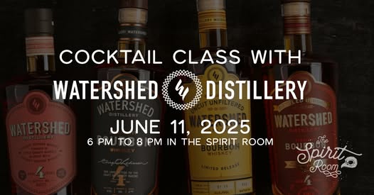 Cocktail Class at The Spirit Room