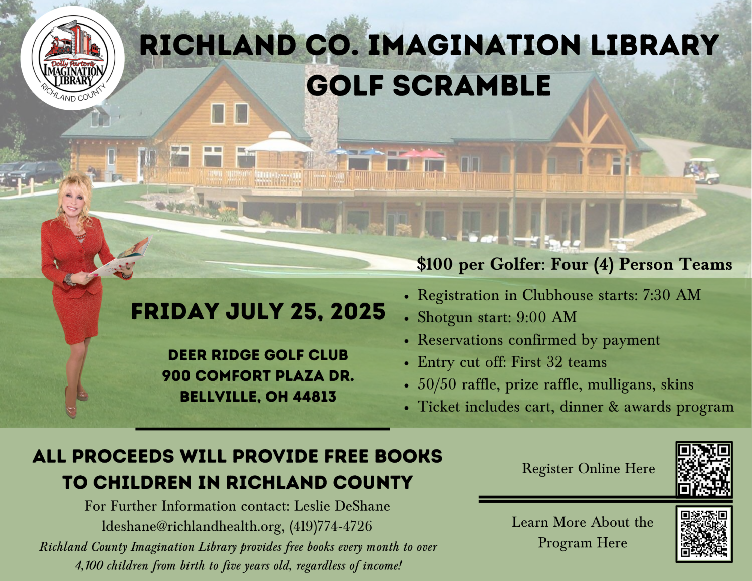 Richland County Imagination Library Golf Scramble