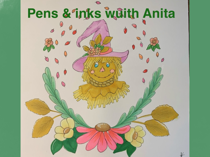 Pens & Ink- Fall Botanical