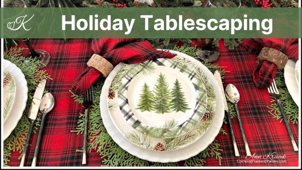 Holiday Tablescaping