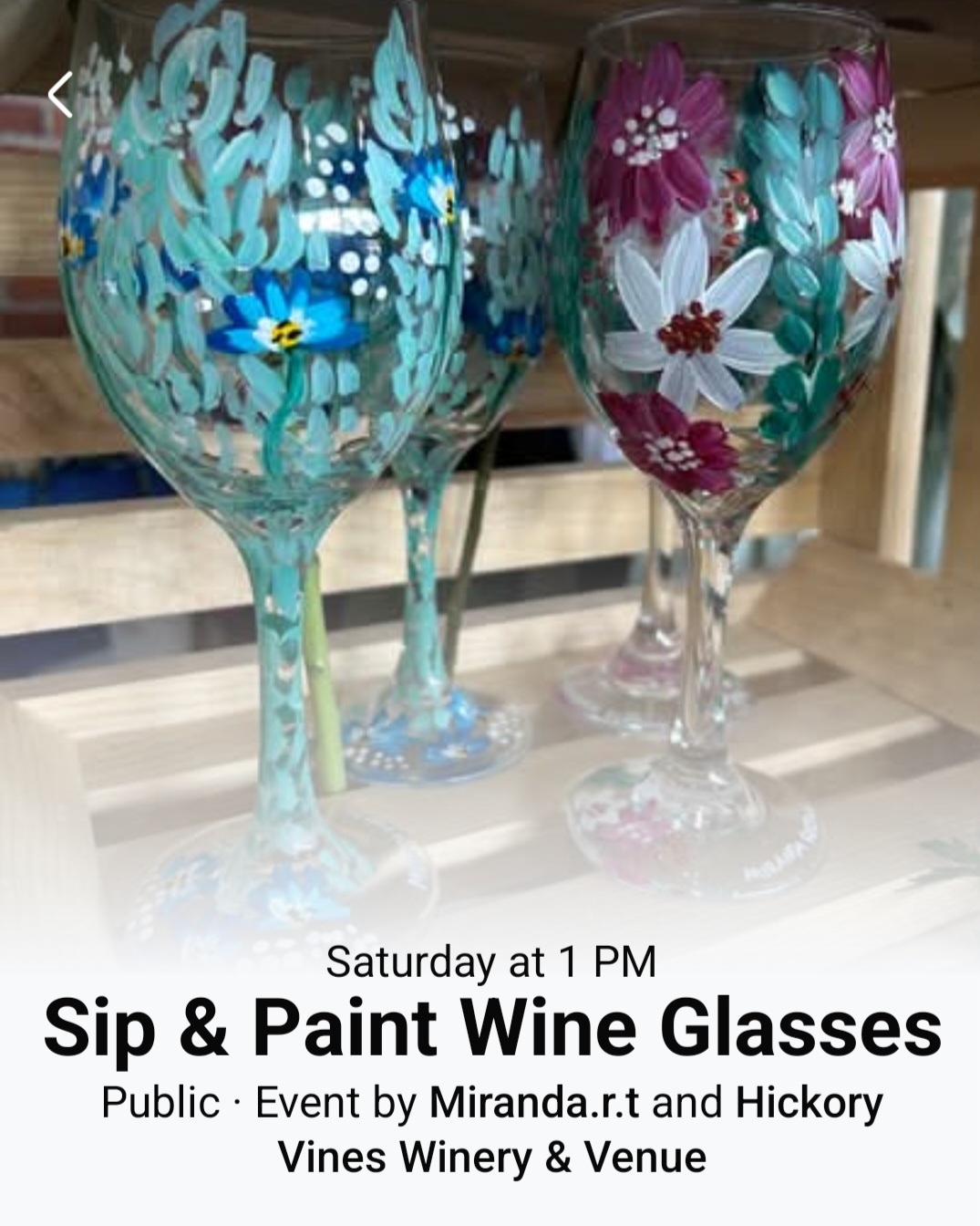 Sip and paint class