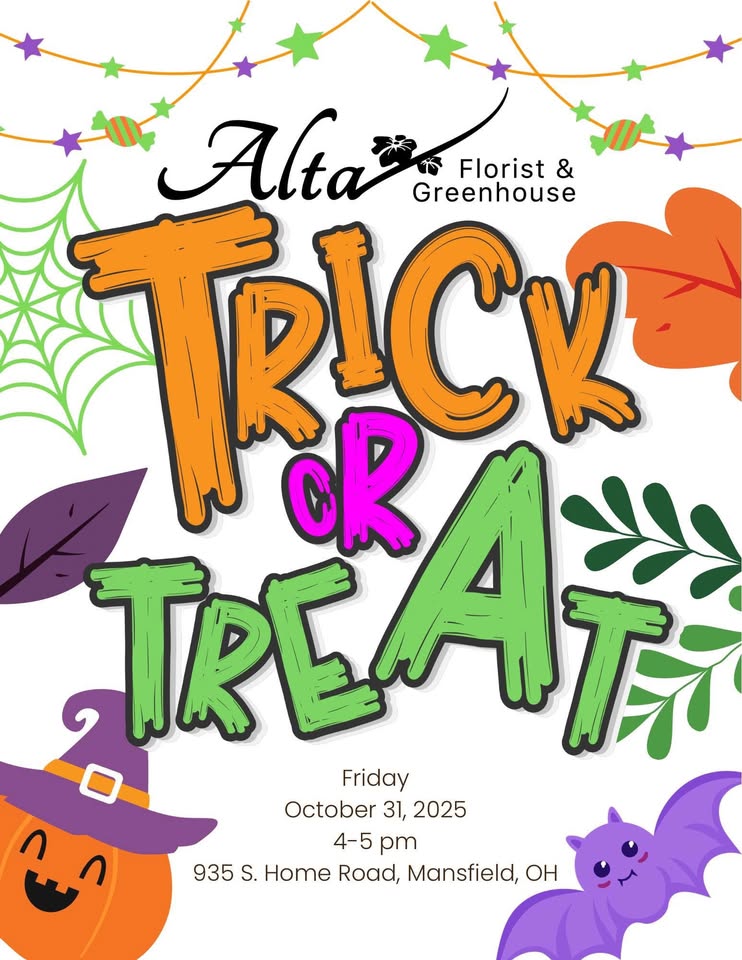 Trick or Treat at Alta Florist and Greenhouse