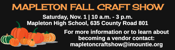 Mapleton Fall Craft Show