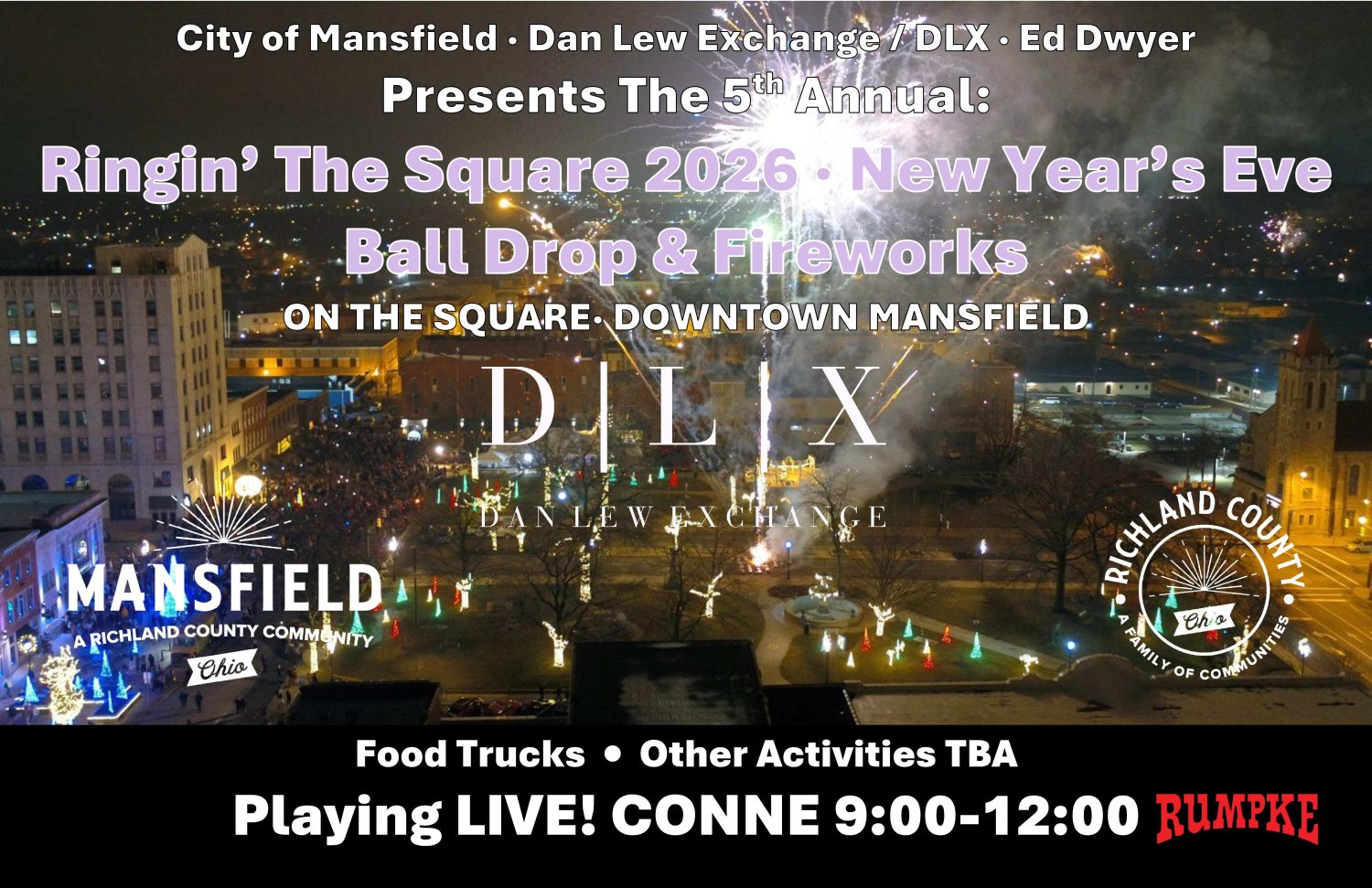 Ringin’ the Square New Year’s Eve Event