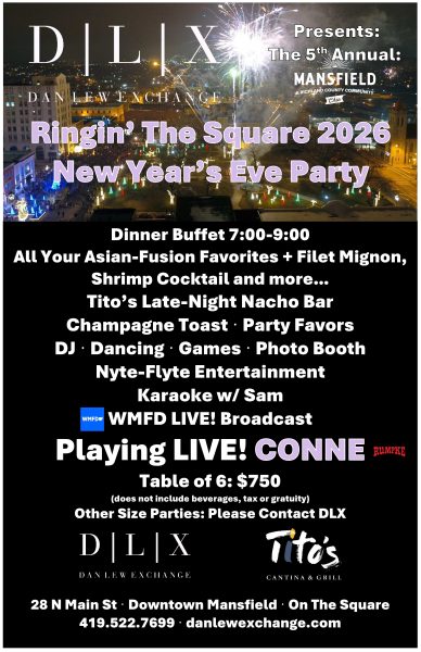 Ringin’ The Square 2026 New Year’s Eve Party at DLX