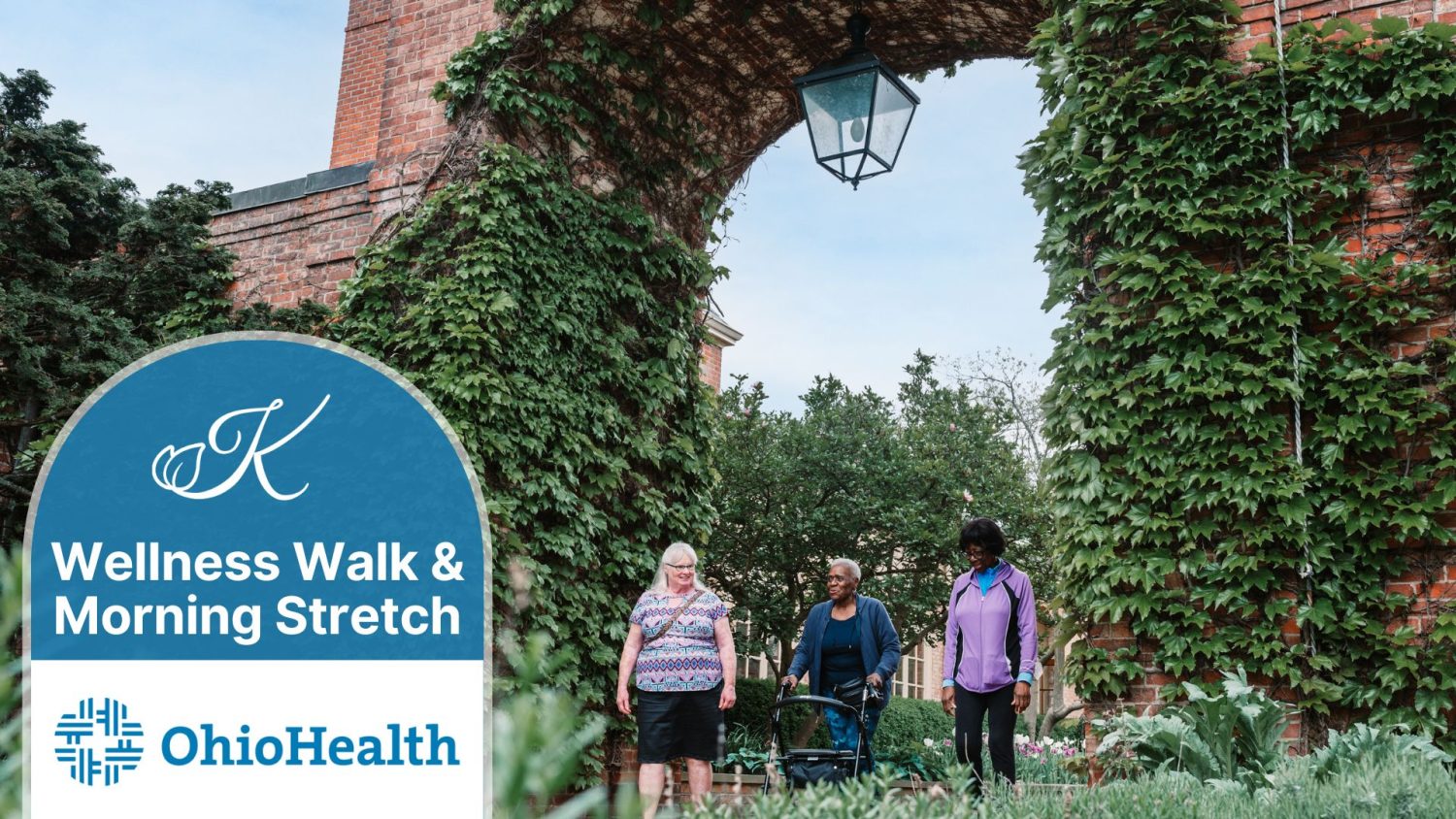 Wellness Walk and Morning Stretch at Kingwood Center Gardens