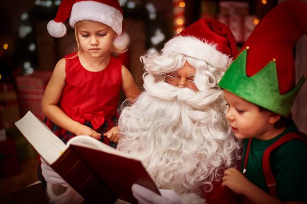 Storytime with Santa at Kingwood Center Gardens