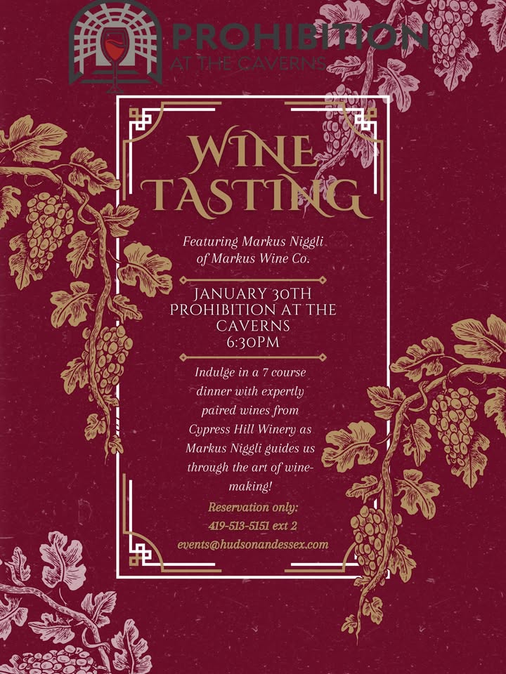 Wine Dinner with Markus Niggli